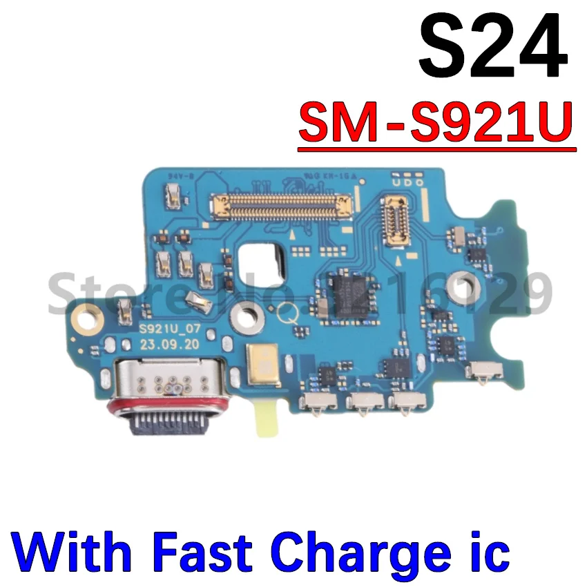 Charging Port Dock Connector Board Flex For Samsung S24+ S24 Ultra S928 S926 S921 USB Connector Dock Charger Cable