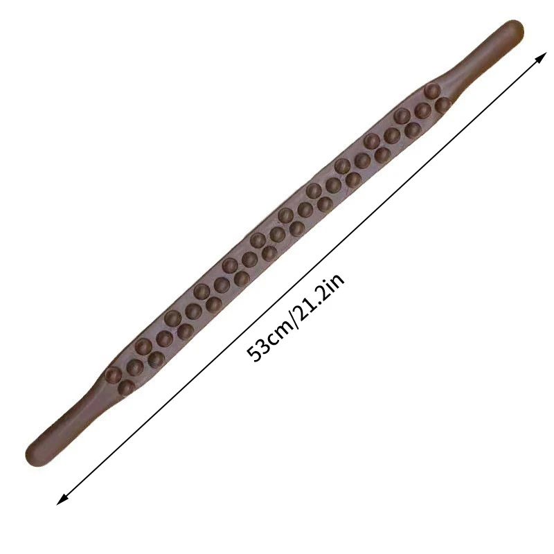 37 حبات من البلاستيك العالمي لتدليك الظهر أوتار كشط عصا نقطة العلاج غوا شا الاسترخاء أداة علاج مدلك البطن #6