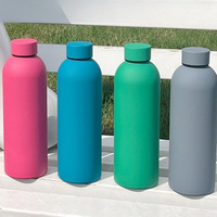 500ml Stainless Steel Water Bottle Double Wall Insulated Outdoor Sports Water Bottle Perfect Holiday Gift for Men and Women