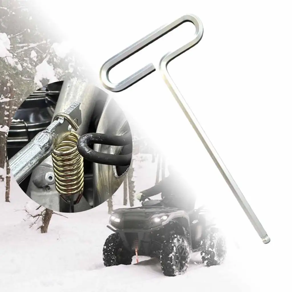 

Универсальный съемник выхлопной пружины мотоцикла, эргономичная ручка, инструмент из нержавеющей стали для ремонта автомобилей