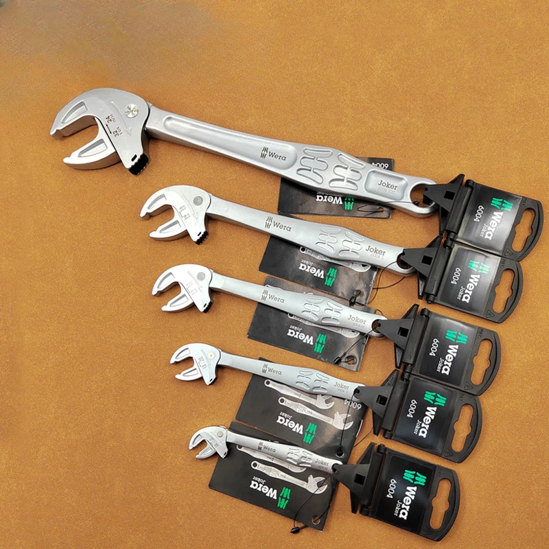 1PCS-German wera Vera 6004 Joker S/M/L/XL/XXL self-adjusting ratchet open end wrench