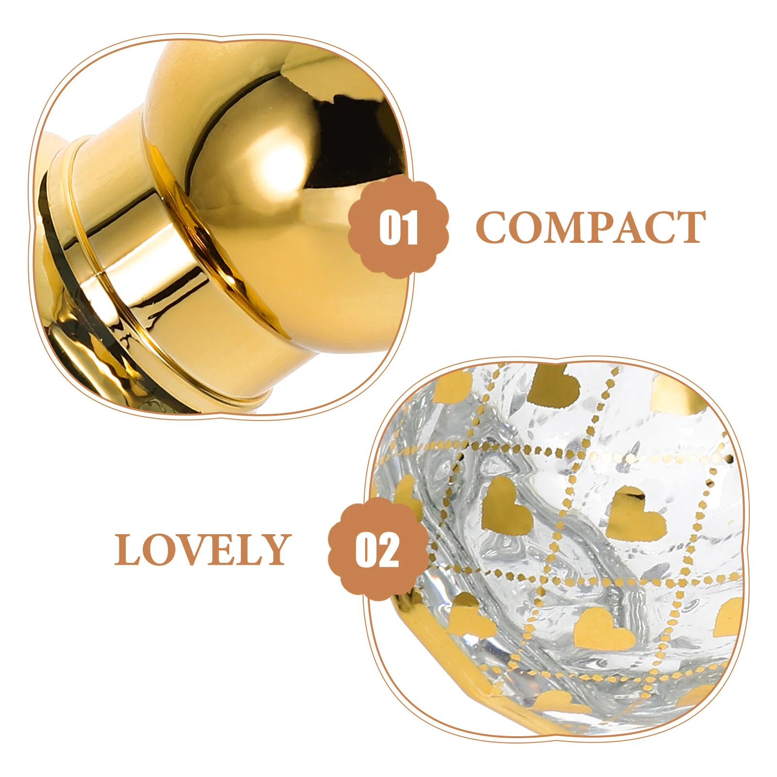 Bottiglie di profumo a rullo in vetro da 4 pezzi Bottiglie di olio riutilizzabili compatte da 8 ml Rulli di olio essenziale da viaggio Bottiglia di profumo in vetro a tenuta stagna