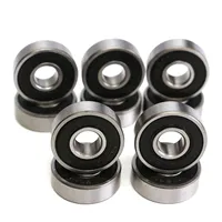 10Pcs 608RS Bearing ABEC-5 Skateboard Scooter 8x22x7 mm Miniature Ball Bearings 608 2RS