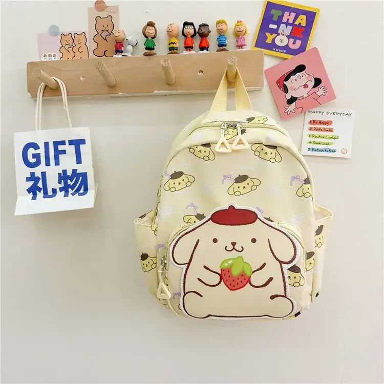 Sanrio Hello Kitty Children\'s Bags Cartoon Cute Boys and Girls Burden Reduction Kindergarten Backpack Children Backpack