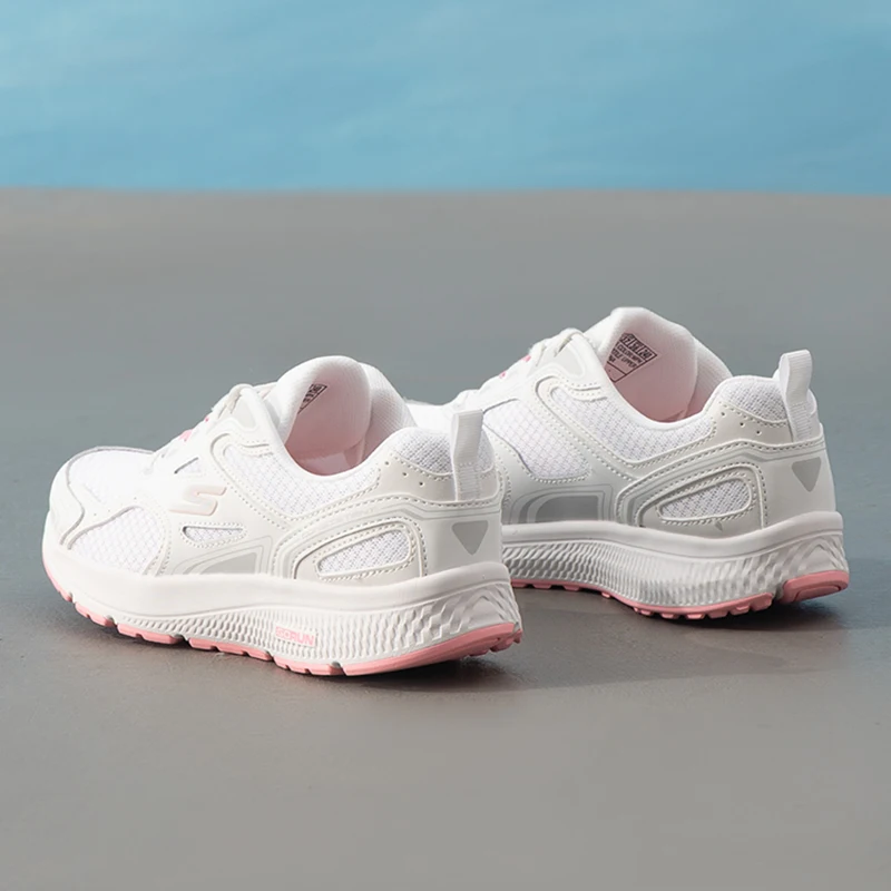 Zapatos Skechers para mujer, zapatos deportivos Go Run, zapatos para correr con amortiguación y rebote, zapatos ligeros y transpirables para caminar, zapatos informales 128075-Wpk