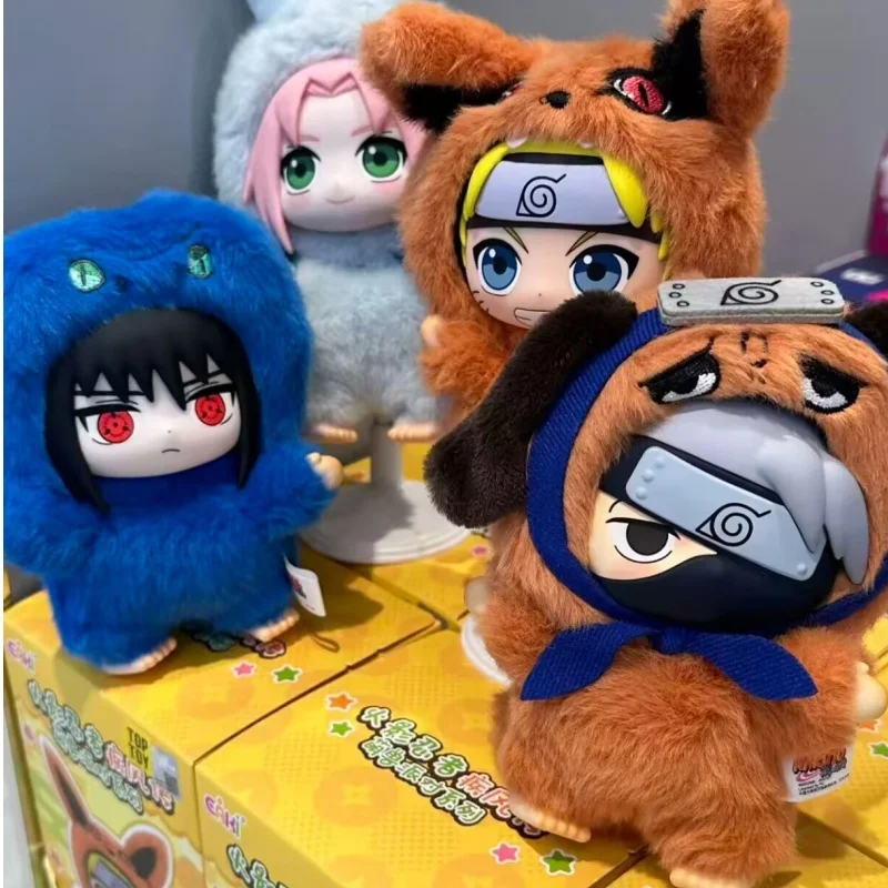 

Original Eaki Naruto Blind Box Shippuden Beast Party Series Plush Doll Cute Hand-Made Ornaments For Men And Women Custom Gift