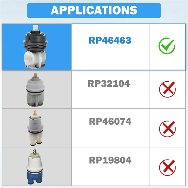 YWDZ-RP46463 For Delta Shower Cartridge Replacement Parts For Delta Monitor 17 Series(2006-)Function Bath Tub And Shower Faucet