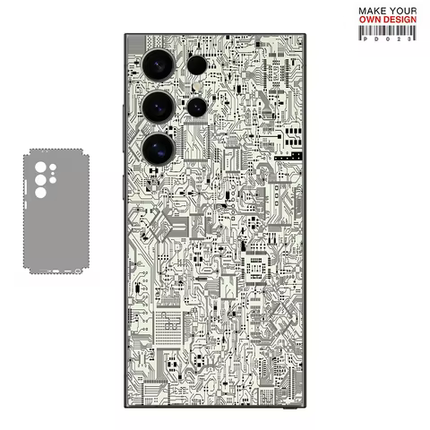3MPD003 Sticker Skin for Samsung galaxy S24 S23 S22 S21 ultra Note20 Decals Back Film Cover Screen Protector Wrap Ultra Thin