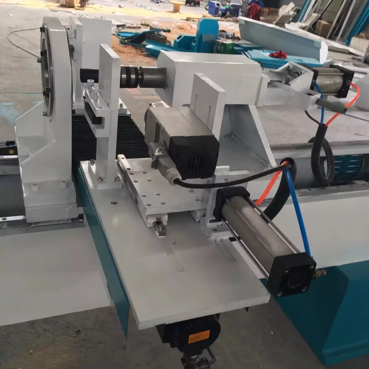 Imagem -04 - Auto Torno de Madeira Cnc Torneamento e Perfuração Melhor Preço 1530