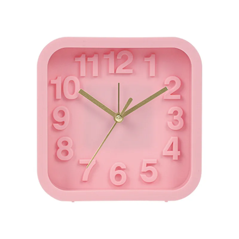 Modern Digital Quartz Alarm Clock for Bedside Table Silent Operation Easy to Read