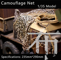 1/35 1/16 Camouflage Net Masking Cloth Military Model Combat Vehicle Tank Scene Making Ultra-thin Fabric Hobby Building Tools