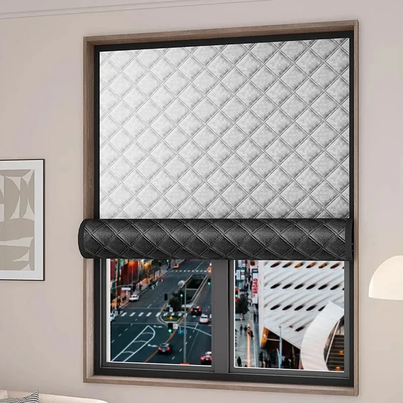 Double Thickened Thermal Curtains Insulation Cold Heat Window Screens Sun Shading Soundproof Energy Saving Warm Drapes