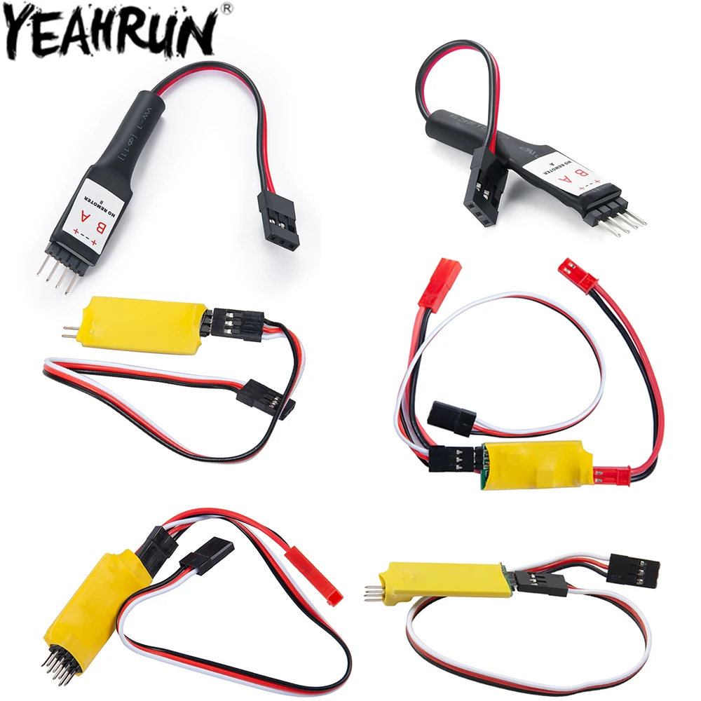 

YEAHRUN RC-приемник, переключатель света, управление включением/выключением 5-24 В для радиоуправляемых моделей, самолетов, автомобилей, электронный переключатель
