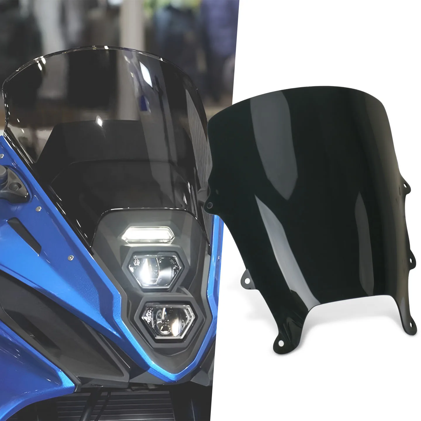 

Motorcycle Accessories Front Windscreen Windshield Fairing Wind Deflector Fit For GSX-8R GSX8R GSX 8R 2023 2024 2025