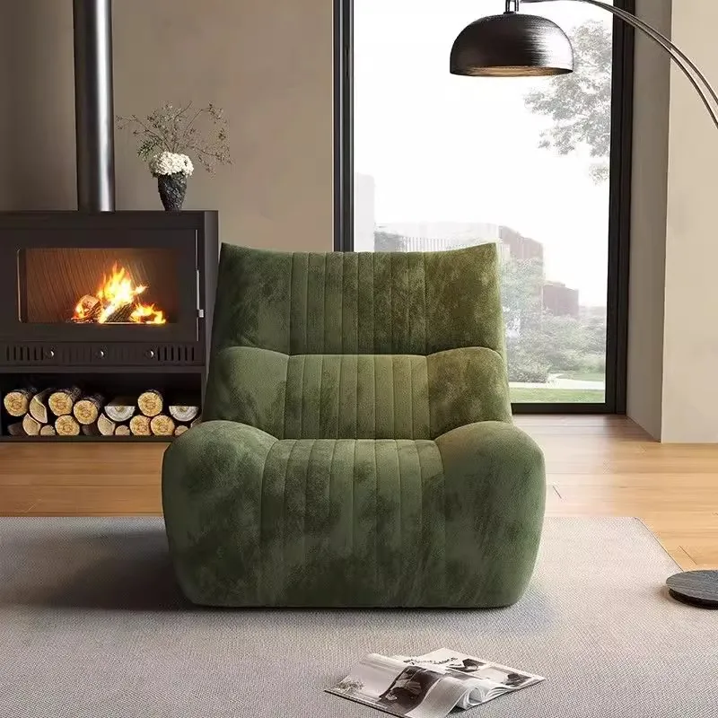 Classic Green Living Room Chairs Cheap Trending Cozy Lazy Chairs Living Room Ergonomic Nordic Muebles De Sala Furniture Home