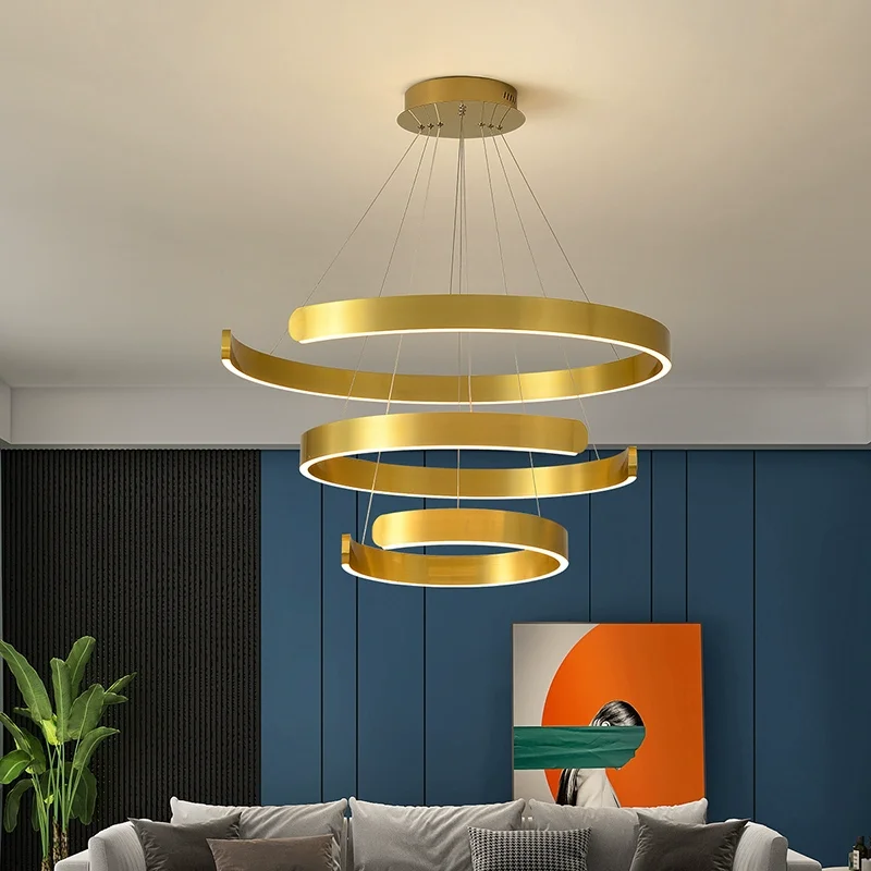 Post-modern LED home decoration with chandelier living room dining room bedroom with chandelier interior lighting decoration