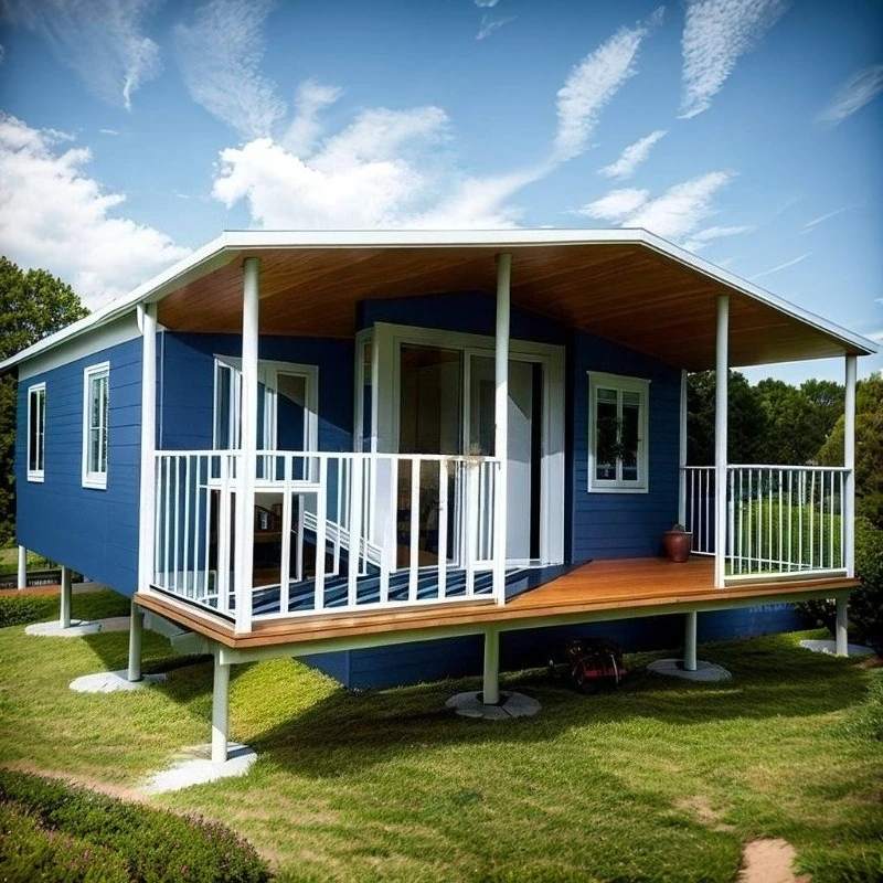 منزل محمول جاهز غرفة ذات طابقين كبيرة 20-40 قدم وحدات منخفضة التكلفة حاوية المعيشة الجاهزة الفنادق الفيلات محلات الصلب #3