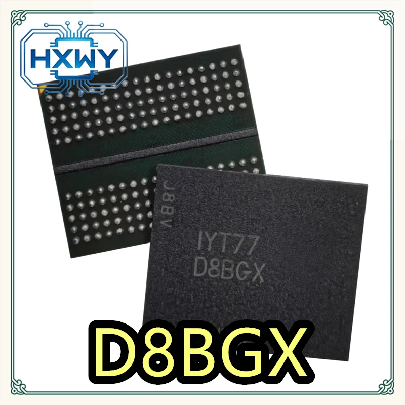 (1/5 pcs) D8BGX  BGA package  100% brand new   Best-selling item  Stock running low  Integrated circuit   Fast dispatch