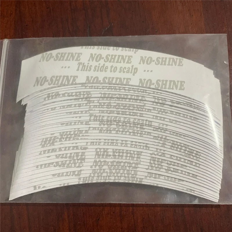 BAAN-108 قطعة/الوحدة لا تألق شعر مستعار الشريط لاصق مزدوج تمديد الشعر الشريط شرائط مقاوم للماء للشعر المستعار/الدانتيل الجبهة الباروكات فيلم سهلة ل U