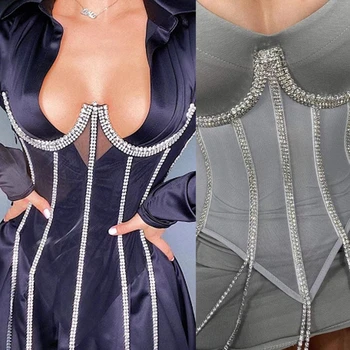 Push Up Bustier C-Curve CorsetSummer mujeres Sexy fuera del hombro Tops tubo sin tirantes