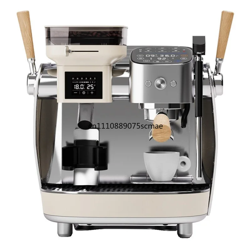 Coffee machine, cold brew home semi-automatic grinder integrated coffee machine, variable pressure