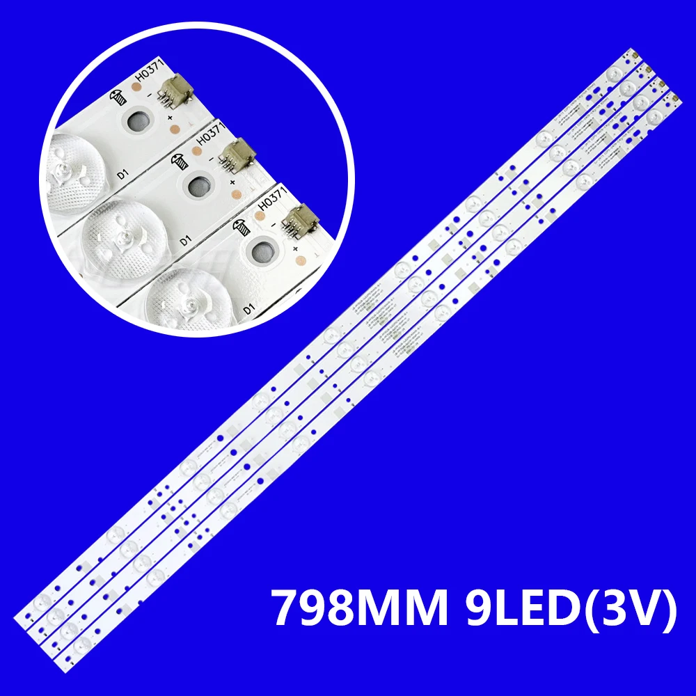 4PCS/KIT LED Backlight Strip For AOC LE40D3142 Le40d1452 Le40d1442/20 le40d3142