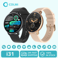 COLMI I31 Smartwatch 1.43 Inch AMOLED Screen 100 Sports Modes 7 Day Battery Life Always On Display Smart Watch Men Women