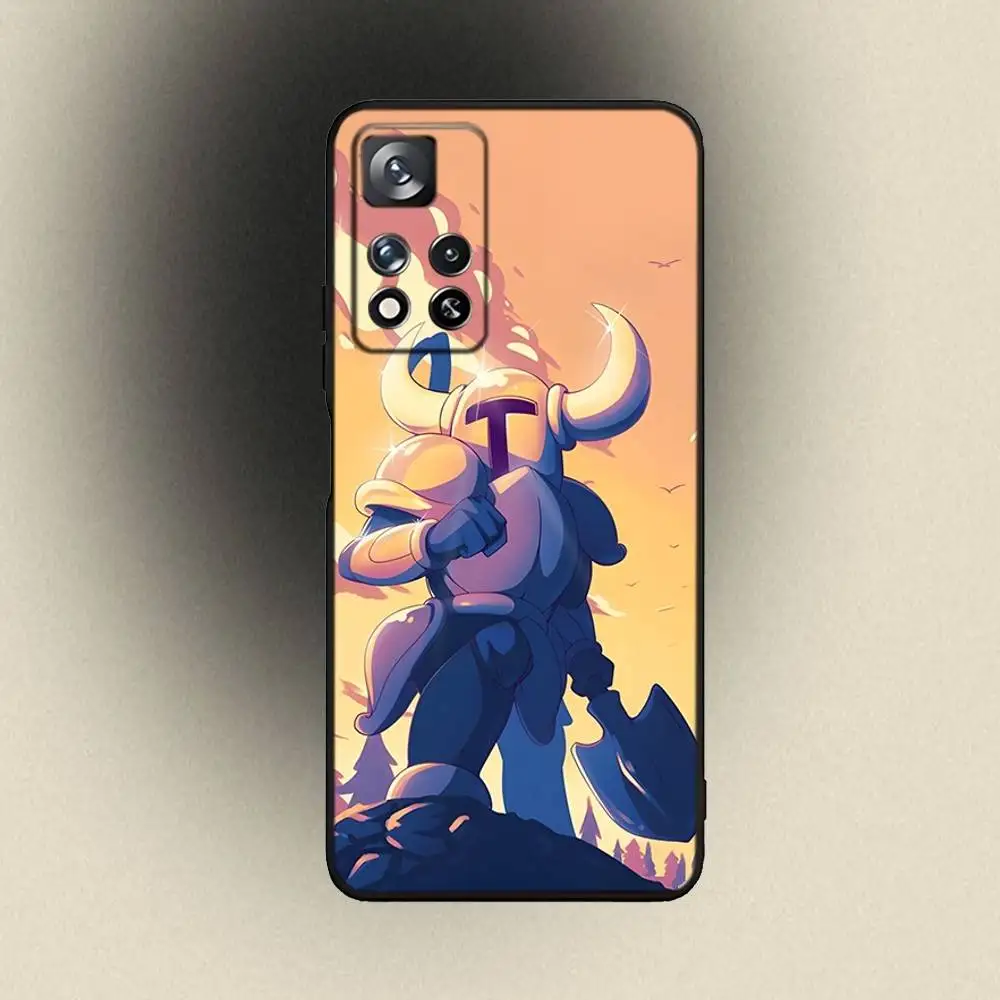 เคสโทรศัพท์ S-ShovelS Game Knight สำหรับ Samsung Galaxy A 91,80,73,72,53,52,51,22,5G,Plus,J,Note แบบนิ่ม สีดำ