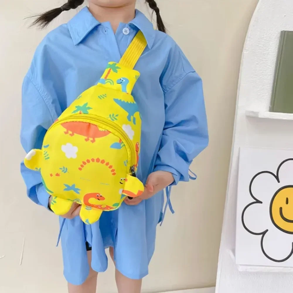 

Kids Cute Cartoon Sling Bag, Nylon/Oxford Crossbody Bag for Boys & Girls, Small Shoulder Coin Purse, Fashionable Design
