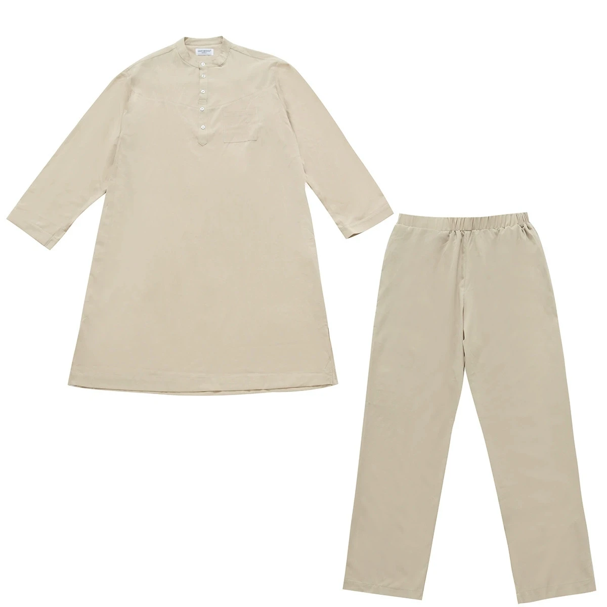 Beige two-piece set