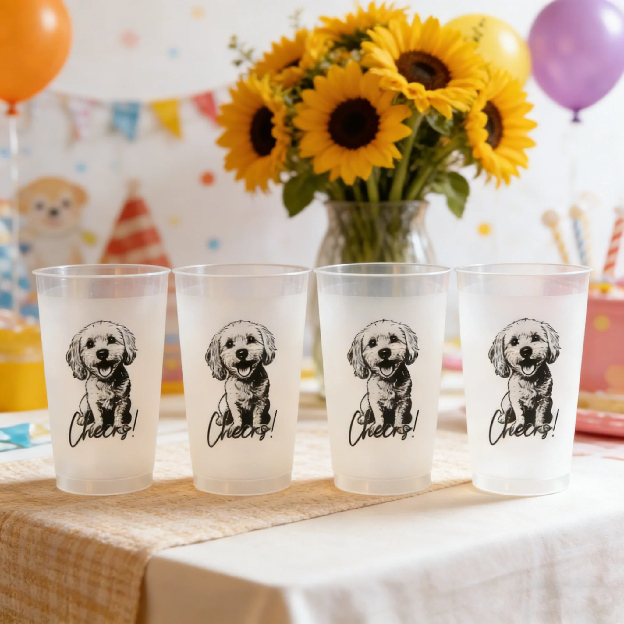 

10 шт. матовых стаканов для свадебных подарков гостям, персонализированные пластиковые стаканы для вечеринок