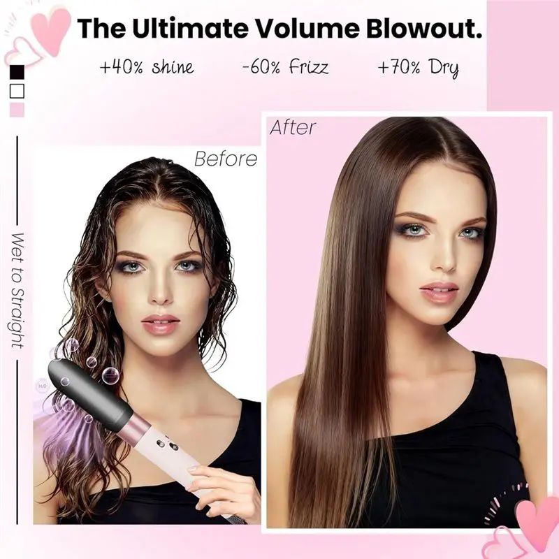 مرفق مكواة فرد الشعر المطورة لـ Dyson Airwrap HS01 HS05 HS08 فوهة ناعمة لتدفق الهواء اللطيف لف الهواء