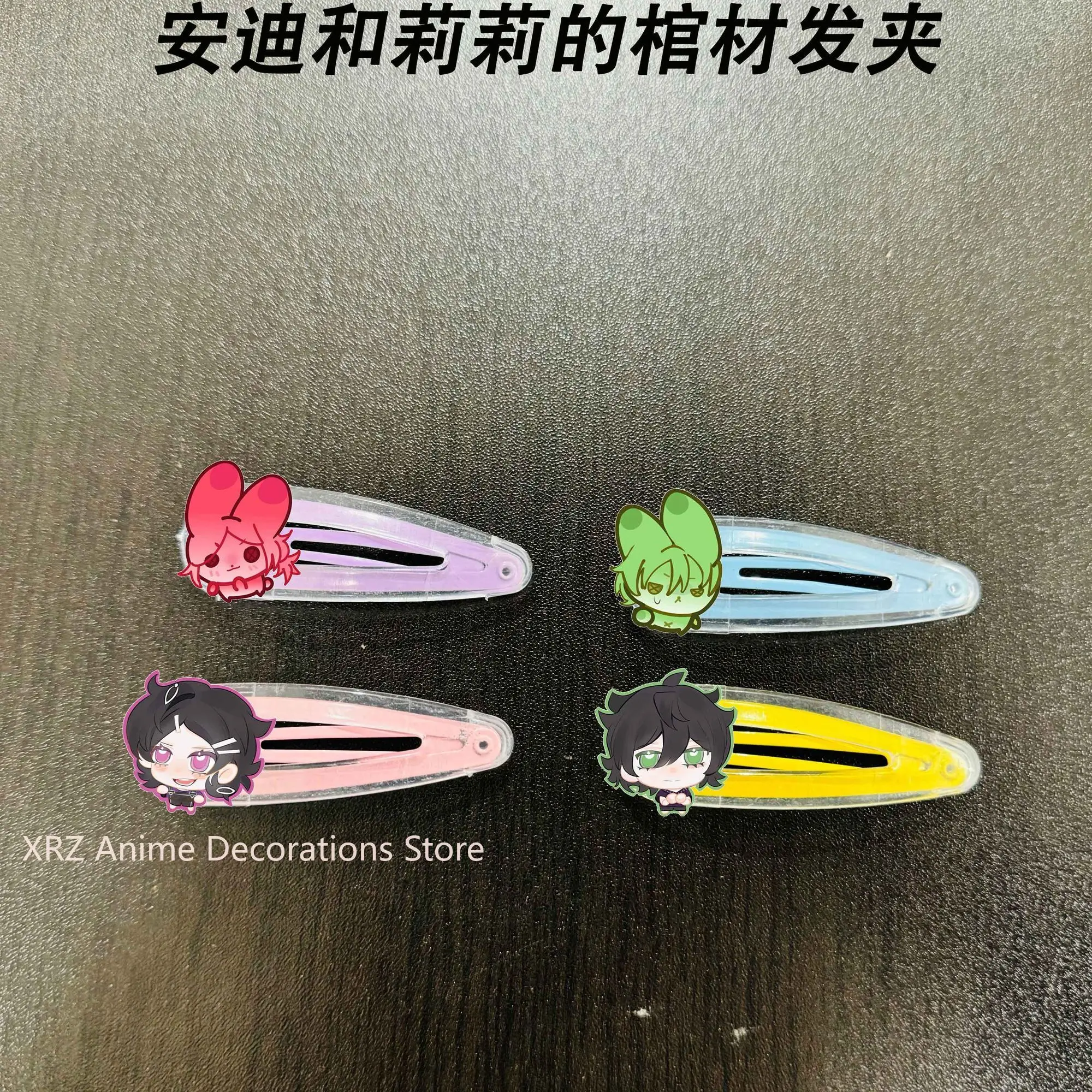 

The Coffin of Andy and Leyley Accessories Jewelry Props Cosplay Costume Hair Clip Hairpin Headwear Anime Hair Halloween Gift