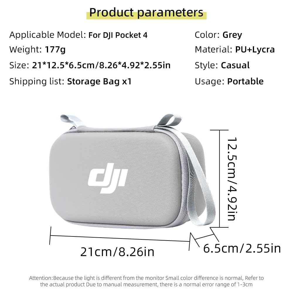 Carrying Case for DJI Osmo Pocket 4 Creator Combo Portable Storage Bag For Pocket4 Handheld Camera Stabilizers Dedicated Box image 5