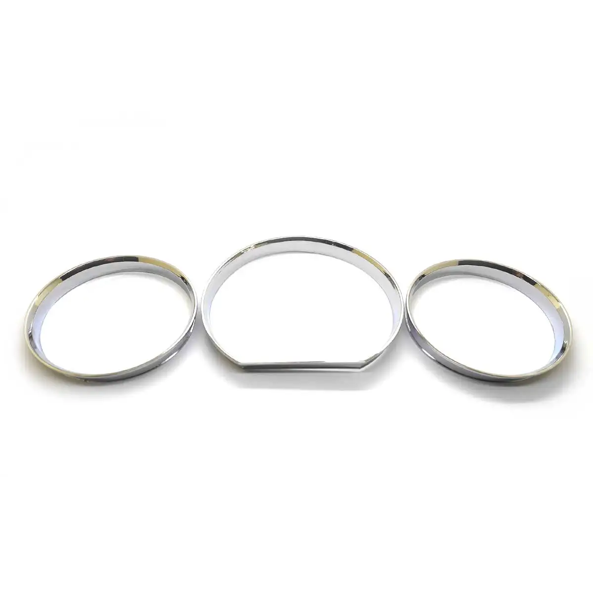 czerwony/zielony/srebrny/błyszczący prędkościomierz z włókna węglowego Dial Ring Bezel Trim dla Mercedes Benz W124 1984-1995 W126 1979-1991