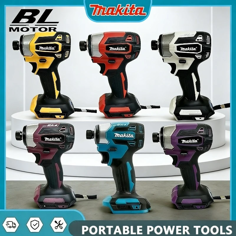 

Бесщеточный ударный гайковерт Makita DTD173 LXT, 180 Н·м, с режимом T, аккумуляторная электрическая дрель, портативный электроинструмент для дерева и болтов
