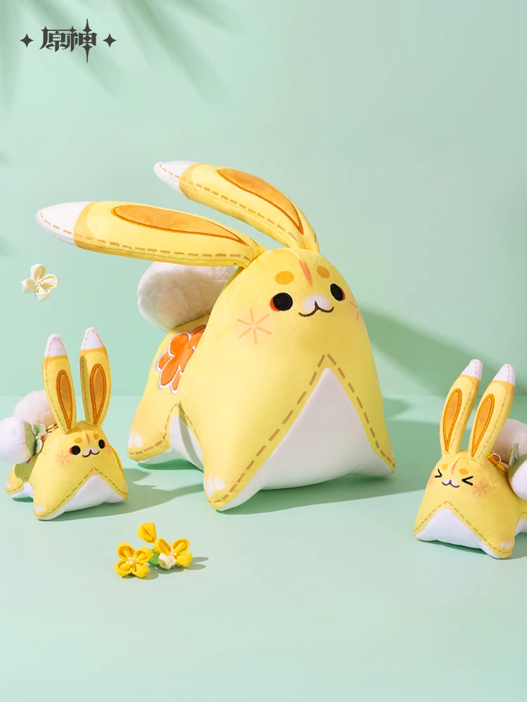 

Official Genshin Impact Cute Yaoyao Rabbit Plush Toy Yuegui Series Bag Pendant Accessories Bunny Doll Cosplay Birthday Gifts