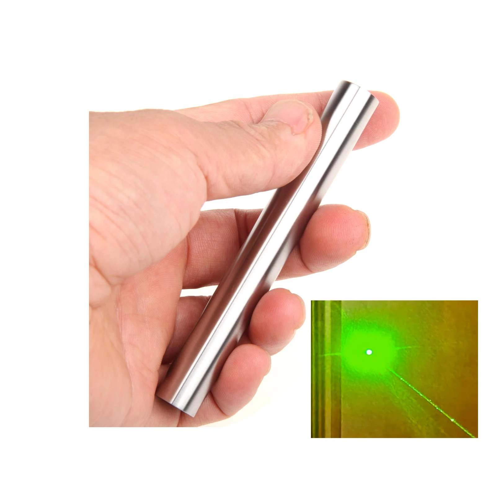 

Зелено-желтый лазерный модуль DPSS из нержавеющей стали 545 нм от SANWU