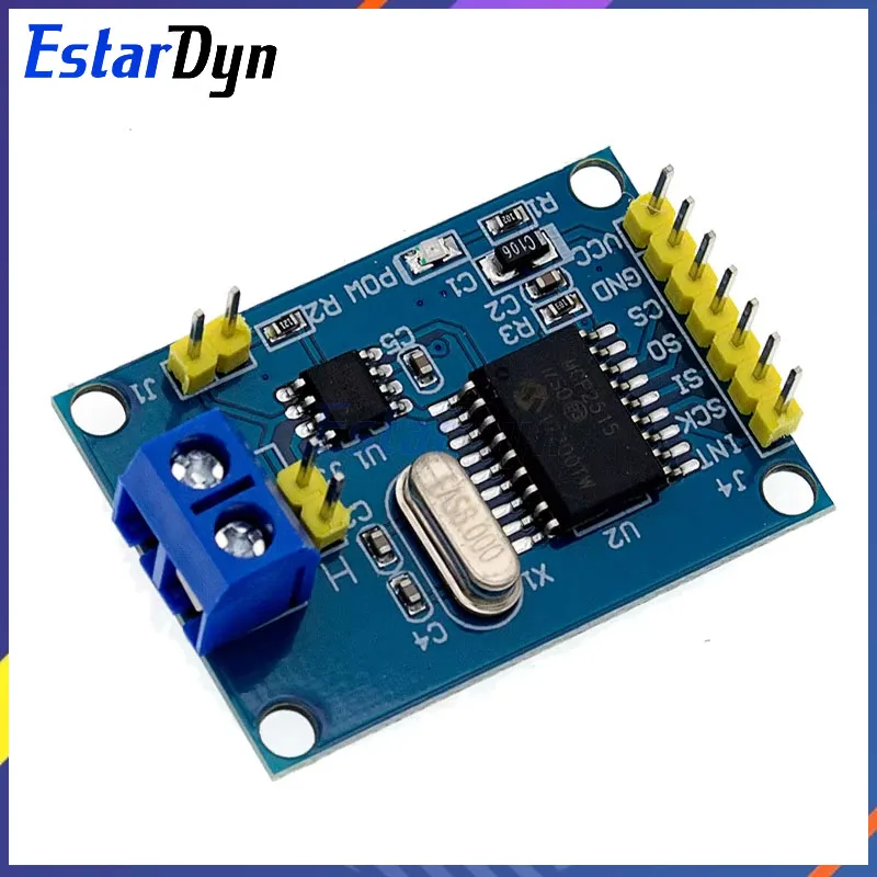 Estardyn MCP2515 CAN Bus Module Board TJA1050 Receiver SPI For 51 MCU ARM Controller NEW
