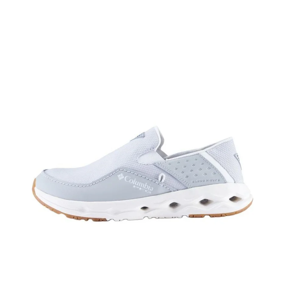 Chaussures de randonnée Columbia PFG Fabric Support Grip résistantes à l'abrasion et aux chocs pour hommes, gris BM2675-063