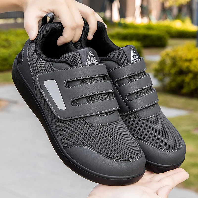 Men's Diabetic Shoes Wide Toe for Elderly Men Women Orthopedics Swollen Feet Adjustable Casual Sneakers Walking Foot Pain Relief