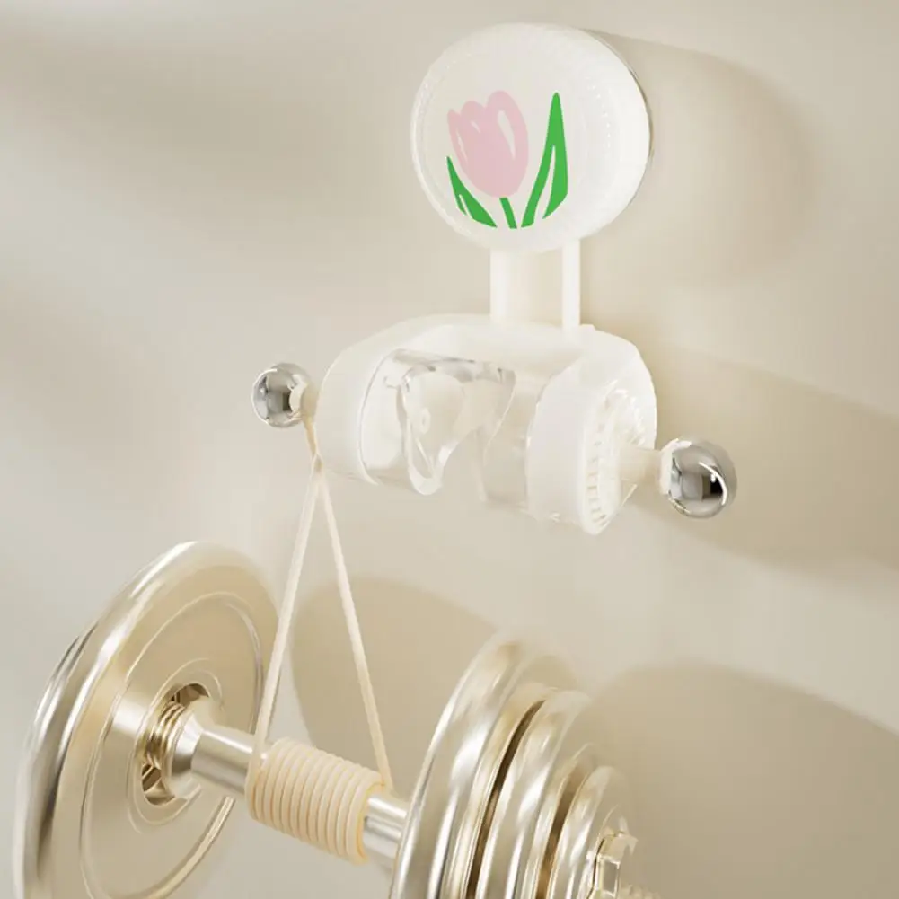 

Прочный несущий кронштейн для душа Регулируемый настенный держатель для насадки для душа с конструкцией присоски для простой установки