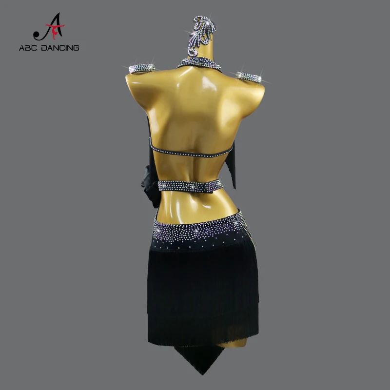 

2026 Latin Dance Dress Womens Ballroom Girls Clothes Practice Wear Stage Costume Samba Prom Tassel Suit New Sports Evening Skirt