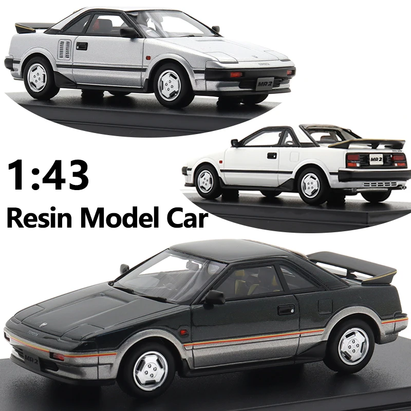 

1:43 Scale Resin Model Car MR2 G-Limited 1984 | High Simulation Diecast Vehicle | Collectible Display Toy Gift