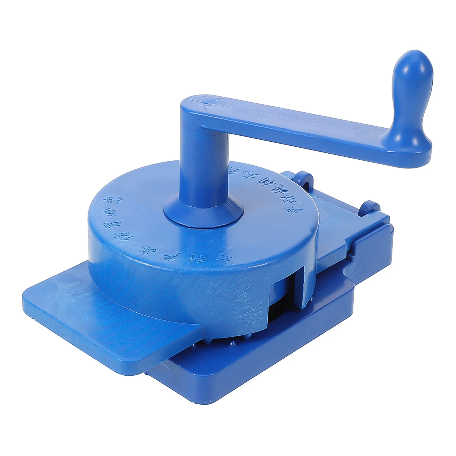 

Rotary Tool Curtain Punching Machine Manual Puncher Hole Opener Punchers Knife Head Simple Practical Blue