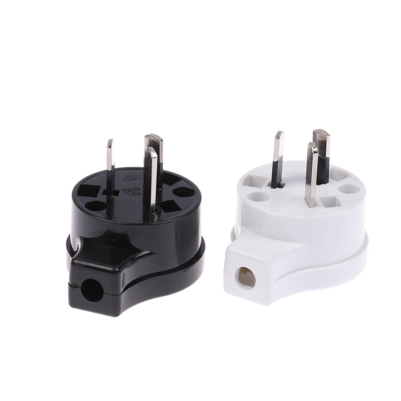 AU Australia New Zealand Plug 10A AC Power Charger Adapter Connector Cable Electrical Power Male Plug Adaptor Detachable Plug