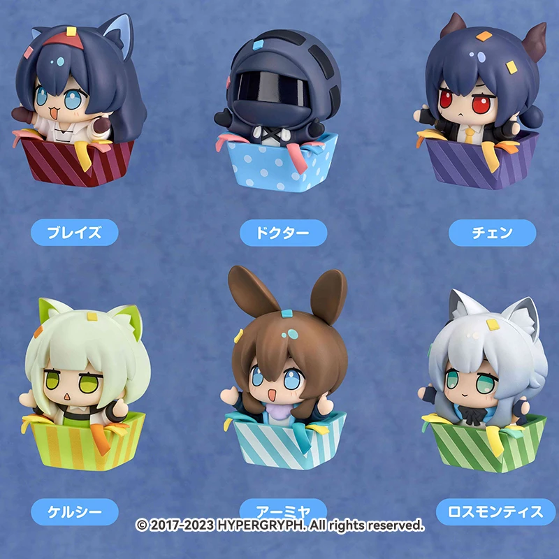 Arknights Amiya Rosmontis Kaltsit Chen Blaze Doctor Action Figure EX CASHAPON รุ่น Q Dall Rhodes Island Series เดิม