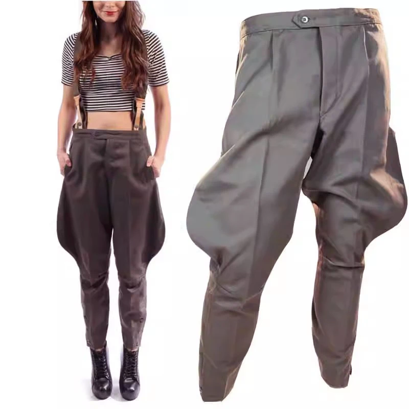 

Брюки для мотоциклистов в стиле Восточная Германия, повседневные спортивные брюки, уличные брюки с завышенной талией, длинные брюки для пар, новинка весеннего сезона