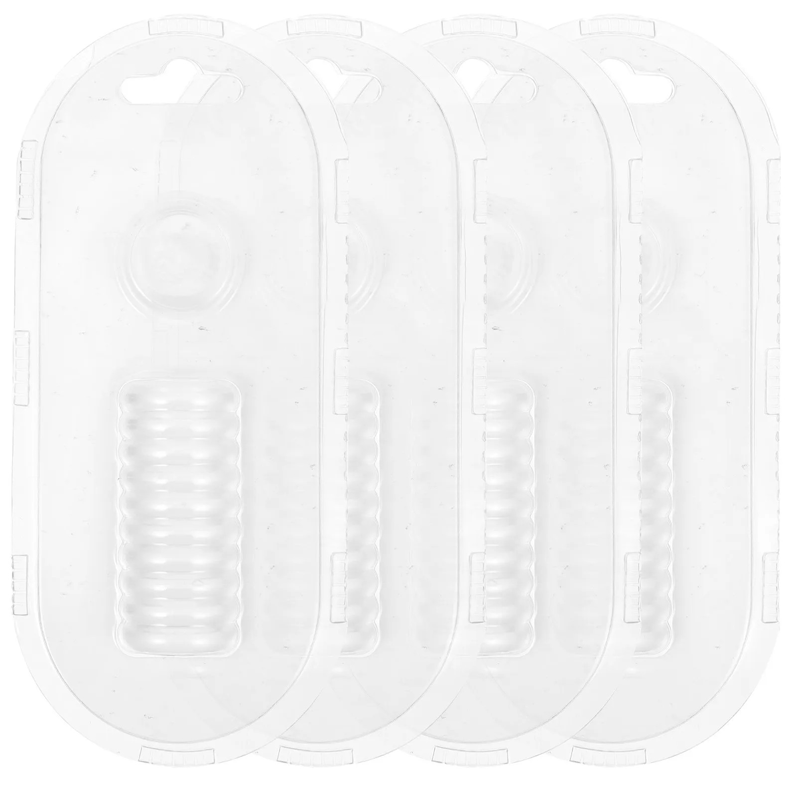 44Pcs Flexible Round Binder Discs Made of High-Class ABS Material for Planner Binding Notepad Assembly Office School Storage
