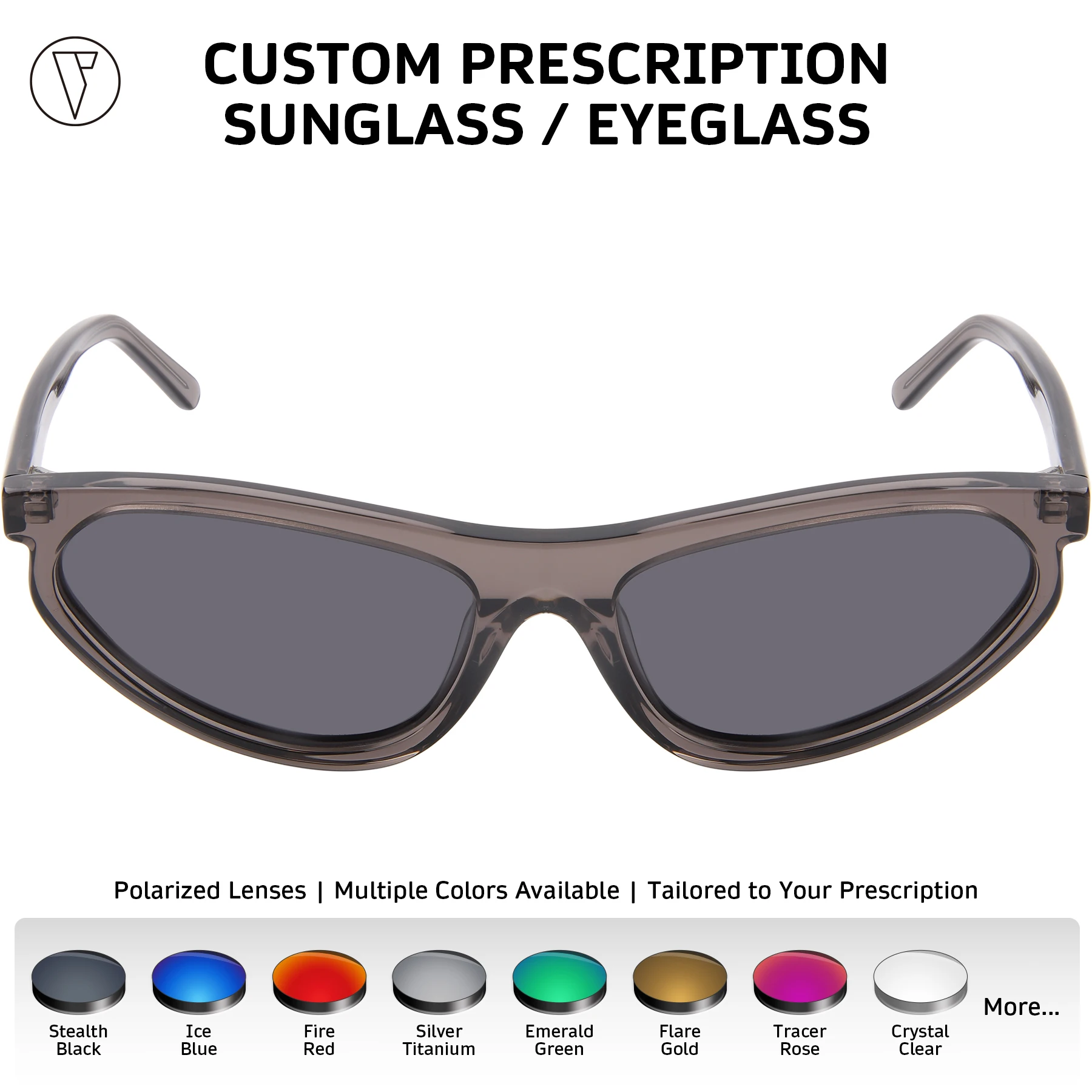 

ONDEX Custom Prescription Sunglasses/Eyeglasses,Stylish UV400 Polarized Lenses,Photochromic Lens,Personalized Power-1.00 to-8.50